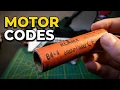 Decode Rocket Motor Codes in 3 Minutes A - E Motors