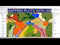 how to map physical plan in arc gis extend trim and intersect tools