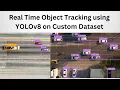 Real-Time Object Detection and Tracking using YOLOv8 on Custom Dataset Complete Tutorial