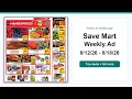 Save Mart Weekly Ad 26 - 26 Best Deals
