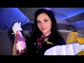 ASMR Pampering You On A Luxury First Class Flight