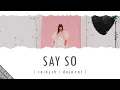Download Lagu 「Say So Japanese ver.」 Lyrics