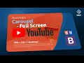 Bootstrap - Carousel full screen responsive Youtube