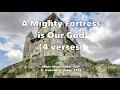 Download Lagu A Mighty Fortress is Our God | Piano Instrumental with Lyrics