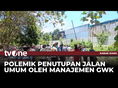 Akses Jalan Pemukiman Warga Dipagar Pihak GWK, Ratusan Rumah Terkurung