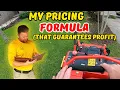 I Price My Jobs Using This 3-Part Formula Lawn Care Pricing Strategy