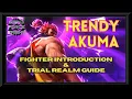 Street Fighter Duel - TRENDY AKUMA Introduction Trial Realm Guide