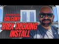 Barndominium Balcony Trex Decking Install