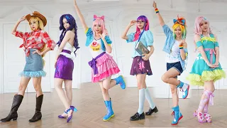 My Little Pony Cafeteria Song Dance Helping Twilight Win The Crown 