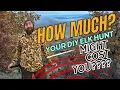 How Much Does a DIY Elk Hunt in Colorado Cost
