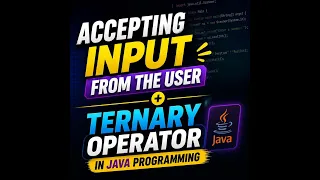 DataInput and Ternary operator in java program accepting user input from the keyboard