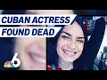 Cuban Actress Found Dead on Miami Beach