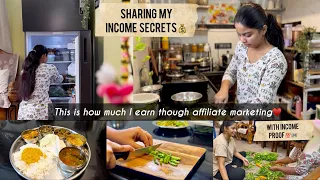 Vlog#100 💁‍♀️My Earnings with income proof💰||Affiliate Marketing in detail #vlog #affiliate #yt 