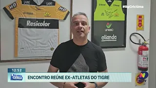 Ex-jogadores do Tigre se encontram em evento no Heriberto Hulse