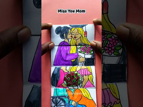 miss you Mom | #motherlove #mom #creative #puzzle #art #drawing #shorts #viral #trending