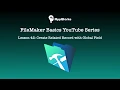 FileMaker Basics Lesson 42 Create Related Record with Global Field
