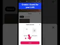 TikTok tips Creating a board for LIVE