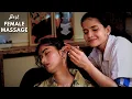 Lagu Best Female Head Massage for Reduce Stress | Ultimate Intense Ear \u0026 Neck Massage 