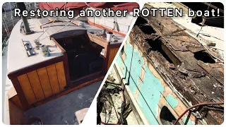 How I Saved an Old Rotten Boat! Sailor Barry Episode 6