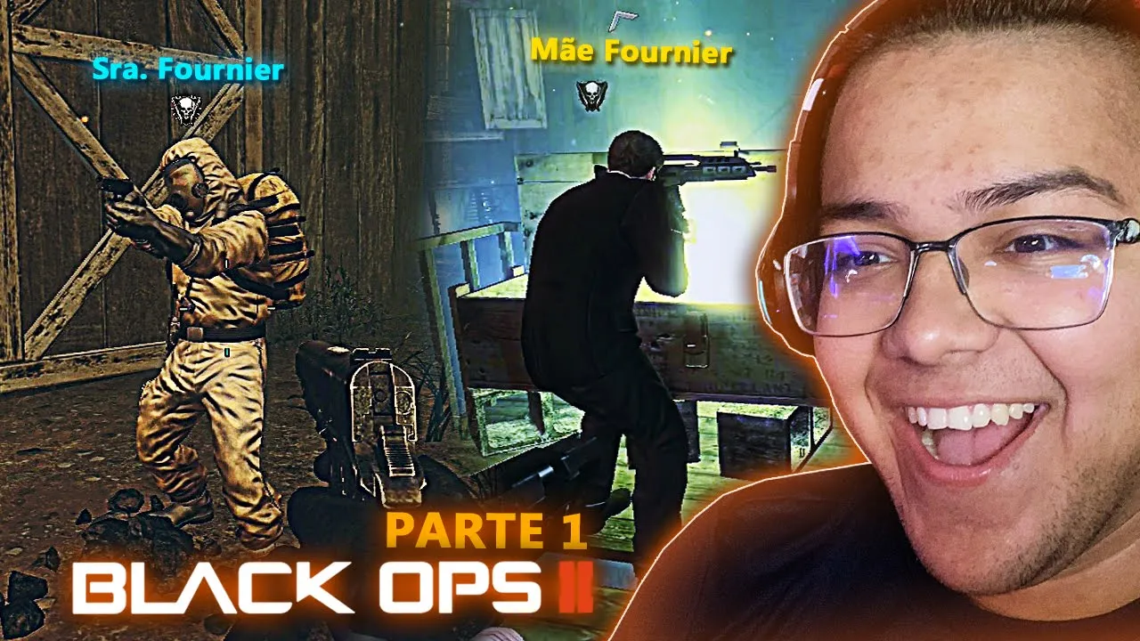 MINHA MÃE e ESPOSA JOGARAM o ZOMBIES do BLACK OPS 2 COMIGO e FOI UM CAOS...
