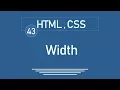 43 - jQuery Tutorial jQuery HTML CSS Dimension width innerWidth outerWidth