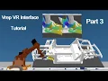 CoppeliaSim VR interface V-REP tutorial part 3