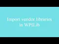FRC Java Tutorial - Getting Started on WPILib