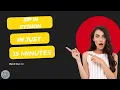 Master the zip Function in Python Python for Beginners Complete Python Course