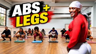 Gettin' rid of belly fat and making your legs and abs STRONG