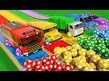 Download Lagu Wheels on the Bus + Rain Song | Soccer Ball Wheels and Planes | Baby Nursery Rhymes \u0026 Kids Songs