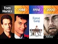 Tom Hanks Evolution - Every Movie from 1980 to 2023