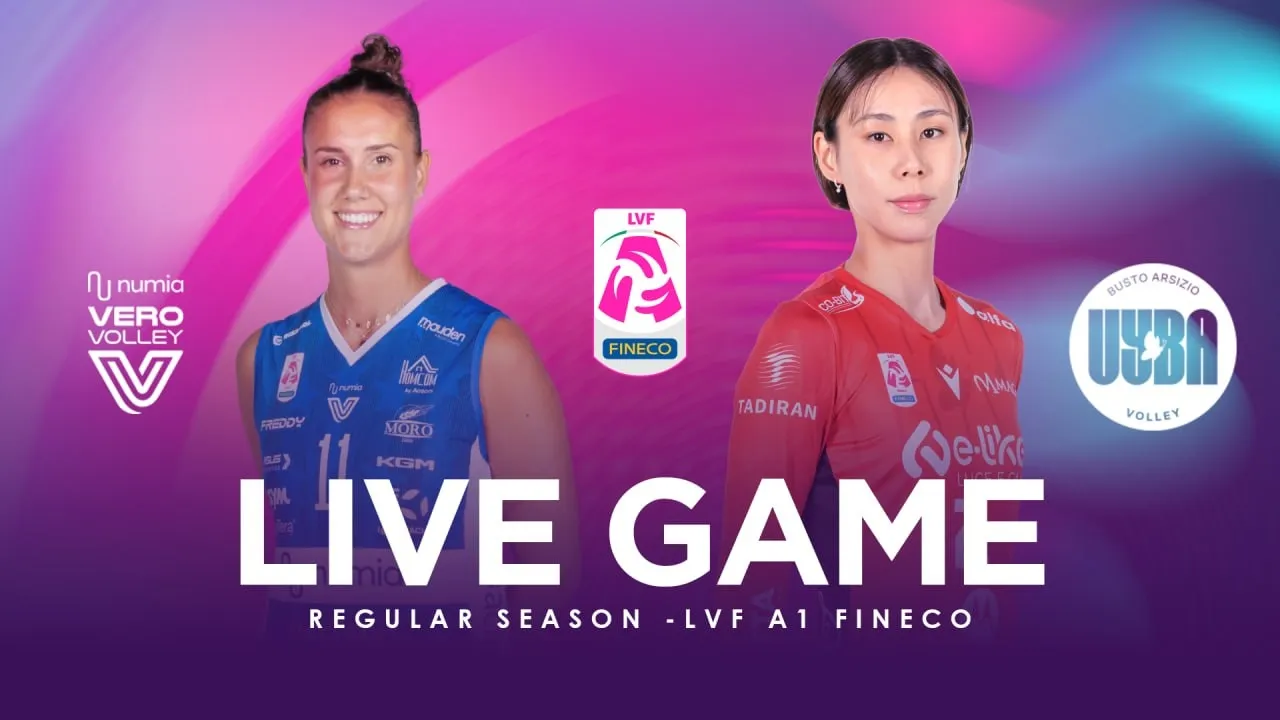 LIVE Milano - Busto Arsizio | 5^ Round, Serie A1 Fineco | Lega Volley Femminile 2026/27