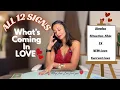 ALL 12 SIGNS - WHAT’S COMING IN L❤️VE | SP| SINGLES | NEW LOVE| EX | CURRENT LOVE