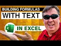 Excel - Mastering Excel Building Formulas with Text Using the INDIRECT Function