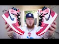 HOW GOOD ARE THE JORDAN 1 SPIDERVERSE NEXT CHAPTER SNEAKERS Early In Hand Review