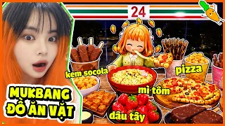 KAMUI MUKBANG TẤT CẢ ĐỒ ĂN VẶT TRONG CỬA HÀNG TIỆN LỢI VÀO 3H SÁNG | ASMR
