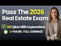 Pass the 2026 REAL ESTATE EXAM Ultimate 2-Hour 223-Question Test Prep