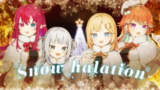 Download Snow halation - hololive English Cover [Gawr Gura, Watson Amelia, Takanashi Kiara, IRyS] MP3