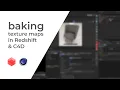 Baking textures in Redshift for Cinema 4D