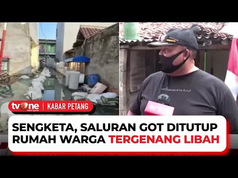 Jadi Sengketa, Saluran Got Ditutup dan Menimbulkan Banjir