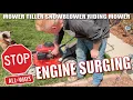 FIX Engine Surging on any small engine QUICKLY