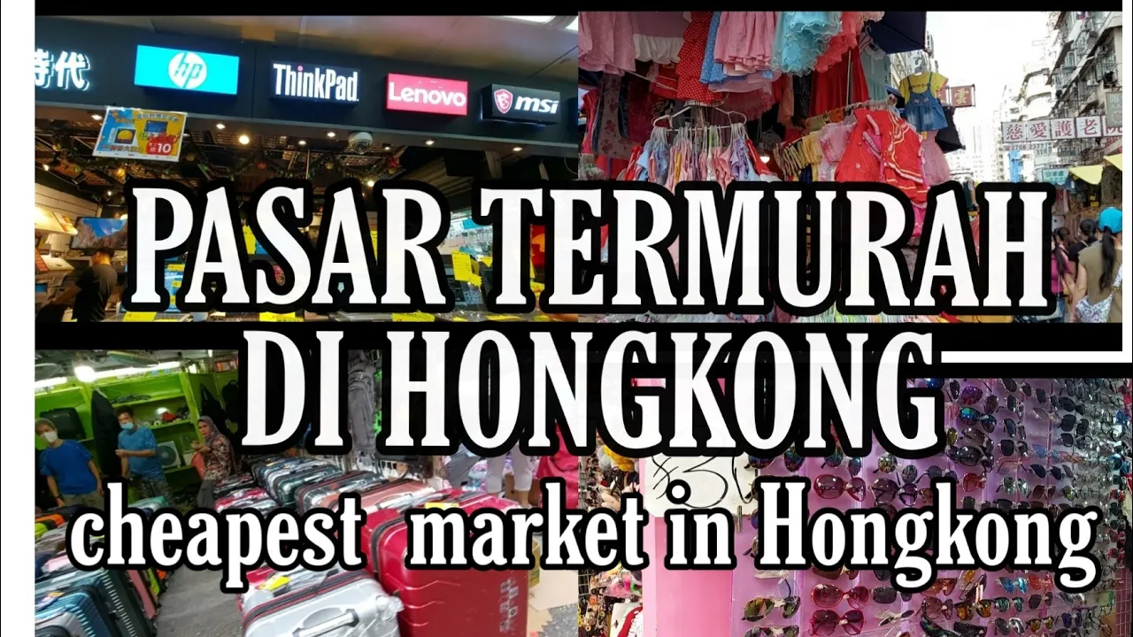 TEMPAT BELANJA MURAH DI HONGKONG. 