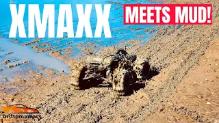 Xmaxx RC Driving On Water \u0026 Mud Bogging