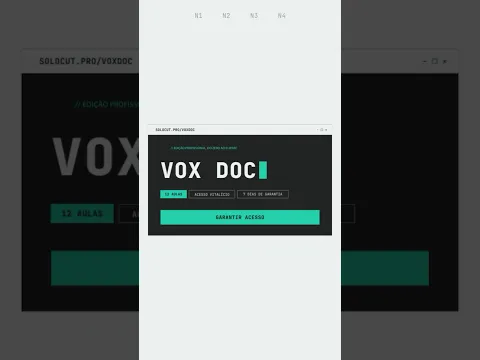 CURSO DE EDIÇÃO TINOCANDOTV