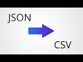 Convert JSON to CSV using Node js and JavaScript