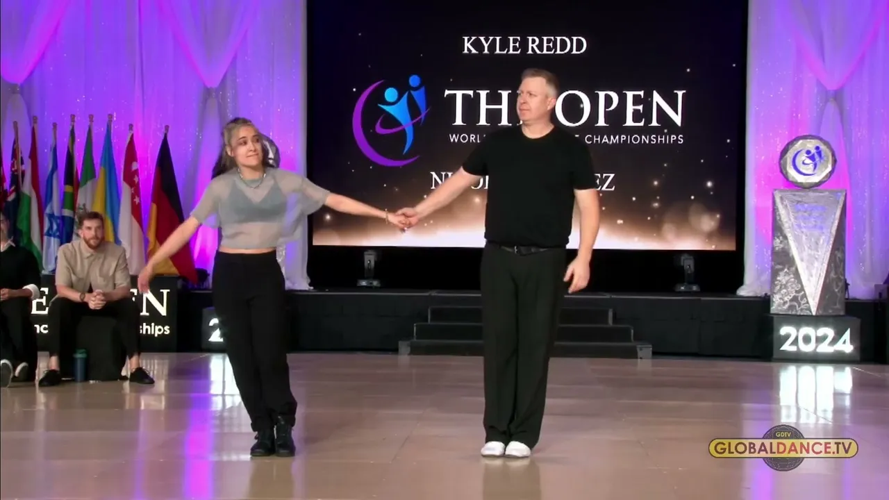 Kyle Redd and Nicole Ramirez - Jack & Jill Swing - Champions Finalist - The Open 2024