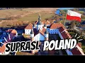Download Lagu Suprasl from above. Stunning drone views of a charming Polish town