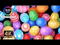 Easter Eggs Dropping Screensaver - 10 Hours