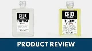 review crux pre shave oil u0026 post shave tonic