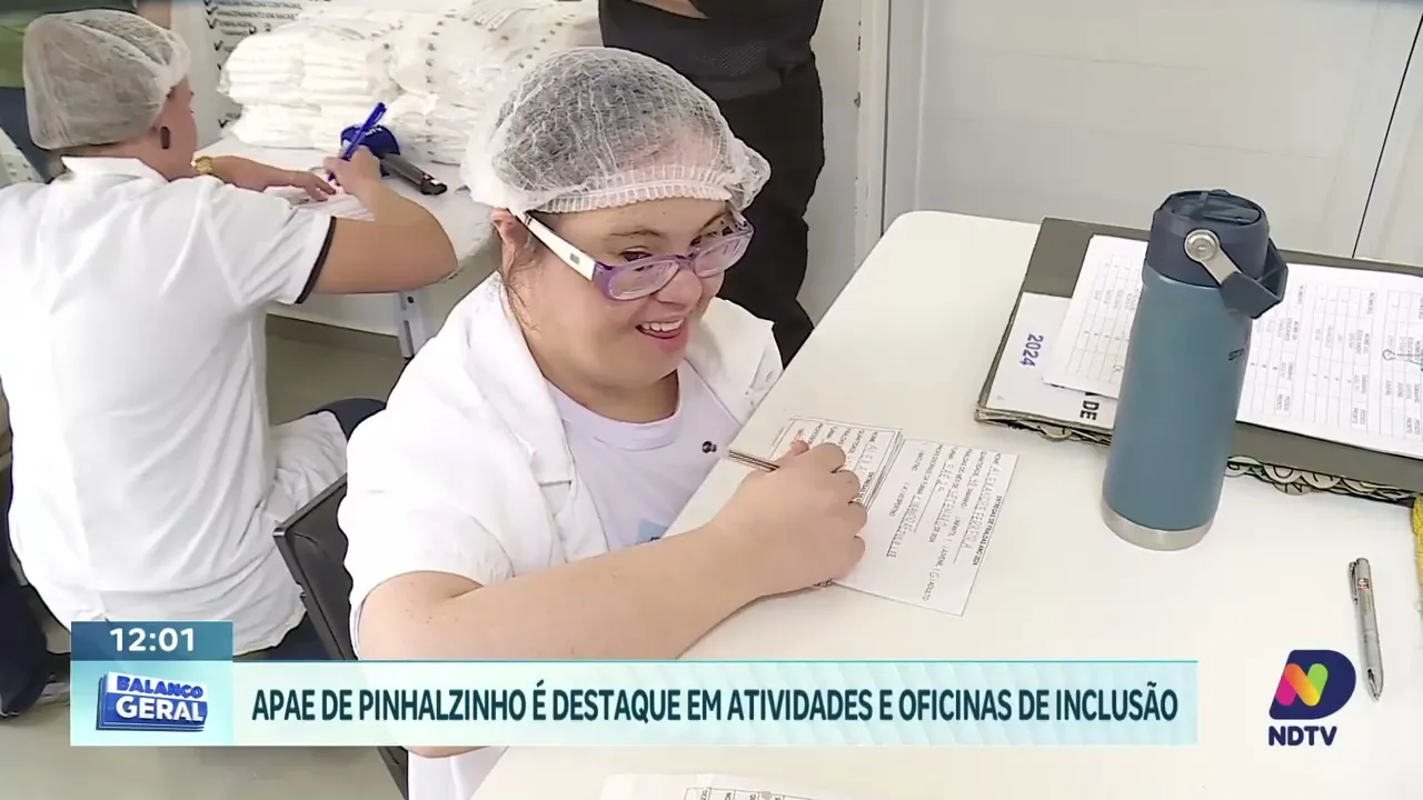 APAE de Pinhalzinho se Destaca com Oficinas que Promovem Inclusão no Mercado de Trabalho